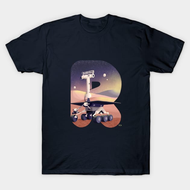 Rover NASA T-Shirt by vero.e.a